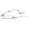 Cat-Back Single Exhaust System; Stainless