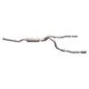 Cat-Back Dual Split Exhaust System; Stainless