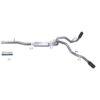 Black Elite Cat-Back Dual Extreme Exhaust System; Stainless