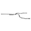 Cat-Back Dual Split Exhaust System; Stainless