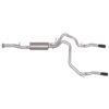 Cat-Back Dual Split Exhaust System; Stainless