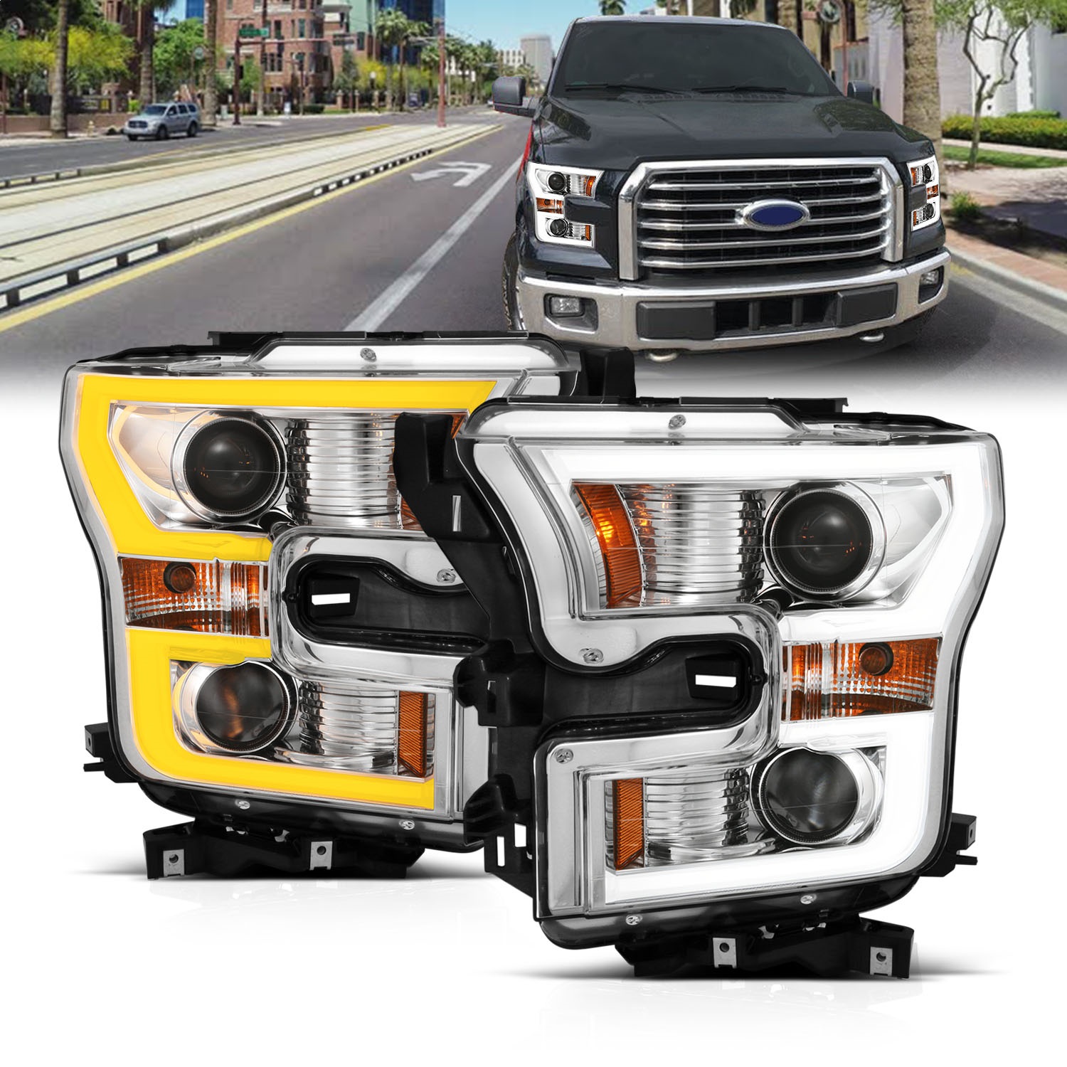Head Light Set