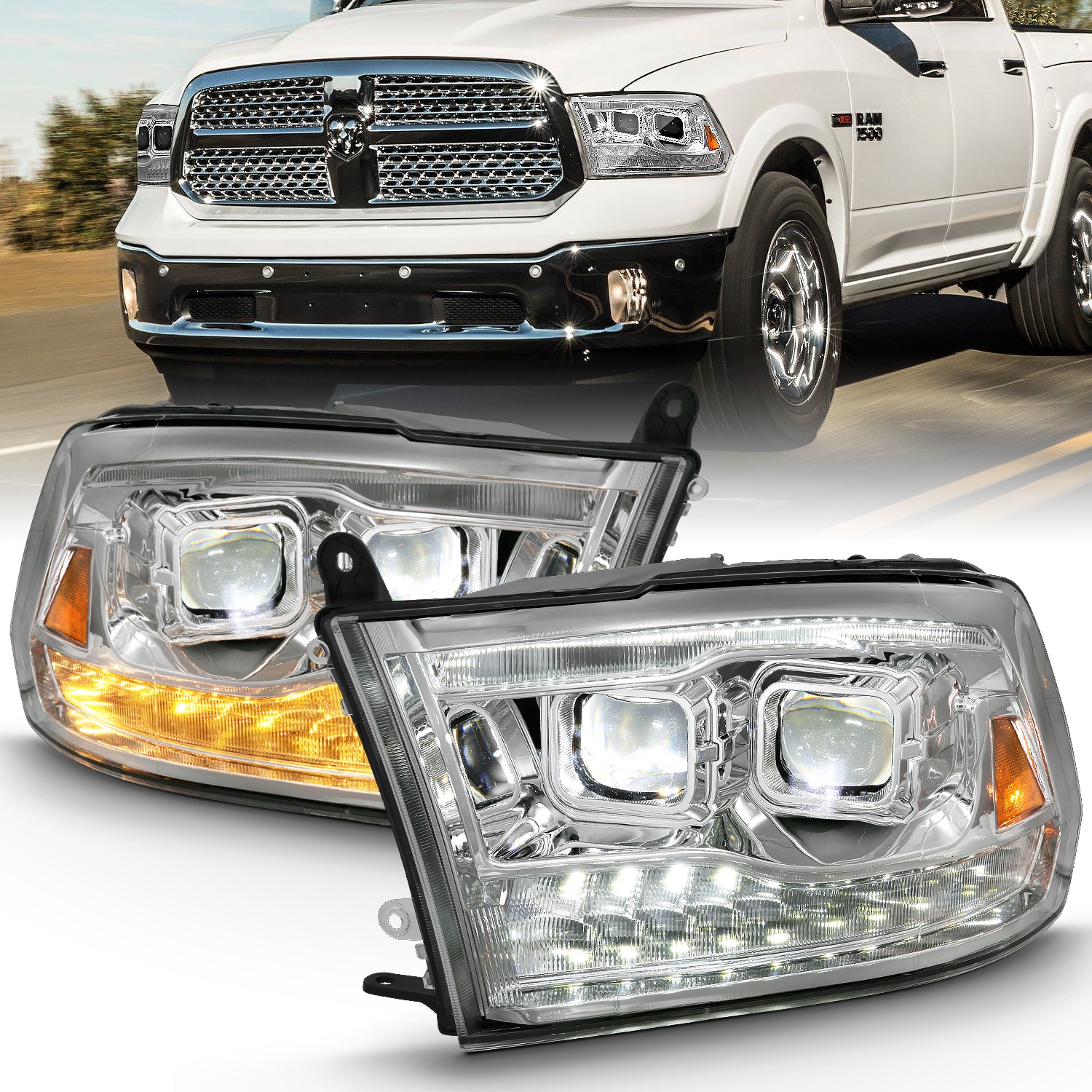 Head Light Set