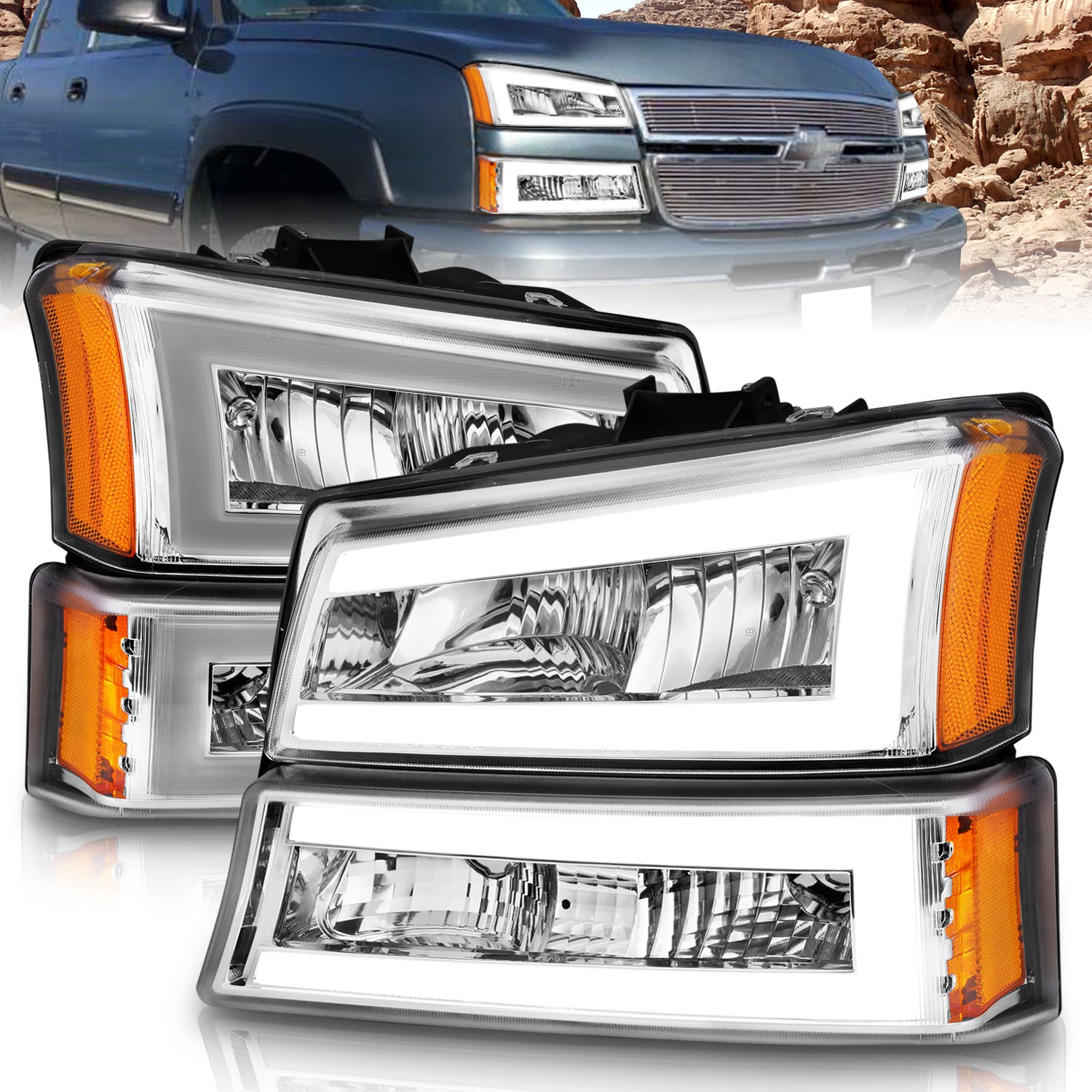 Head Light Set