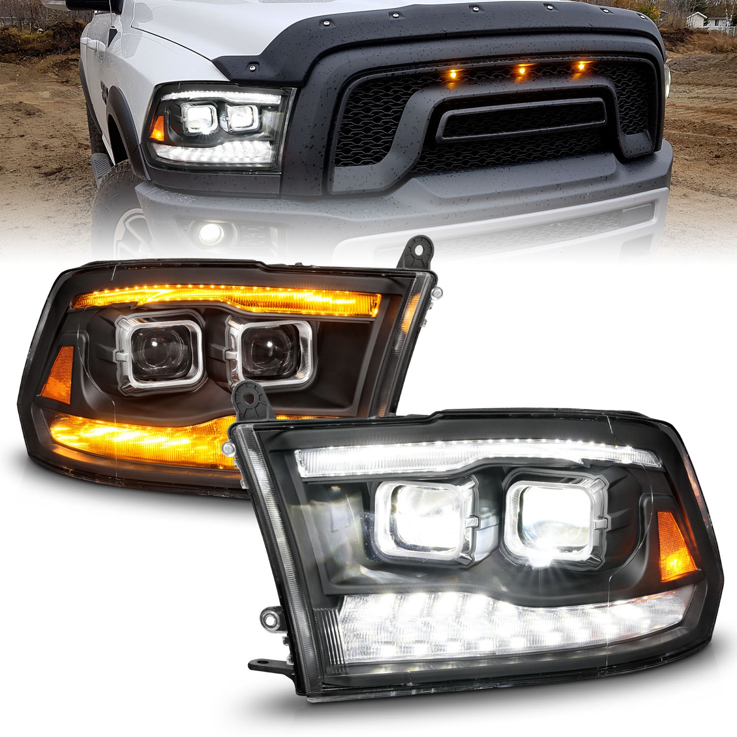 Head Light Set