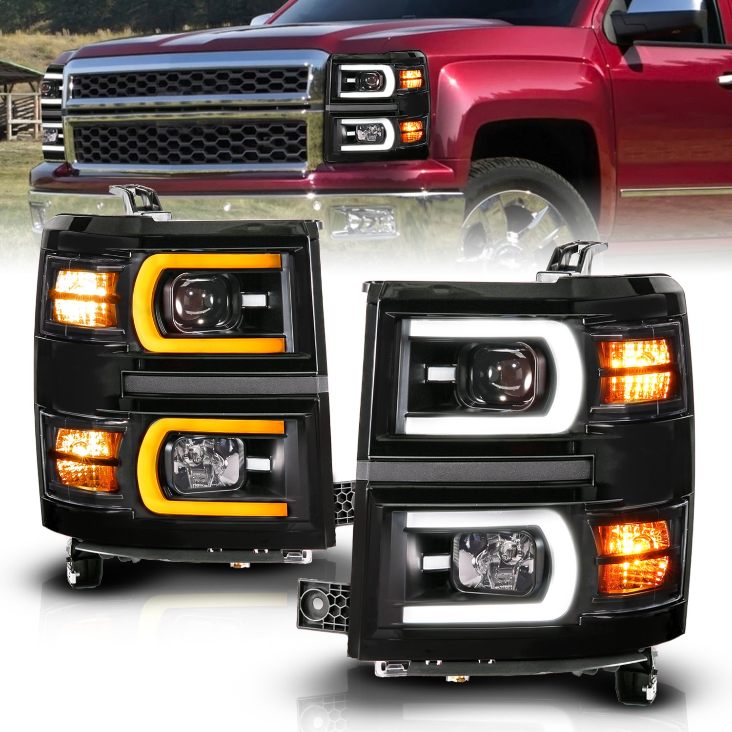 Head Light Set
