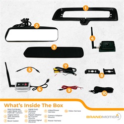 Brandmotion Electrical 2009–2010 Dodge Ram 1500 TRNS-2170