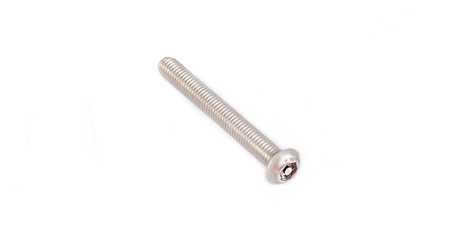 M6 x 50mm Button Head Security Screw (Stainless Steel) (6 Pack)