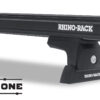 Heavy Duty RLT600 Black 3 Bar Rhino-Rack Backbone Roof Rack
