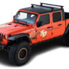 Heavy Duty Black 2 Bar Rhino-Rack Backbone Roof Rack with RLT600 Legs