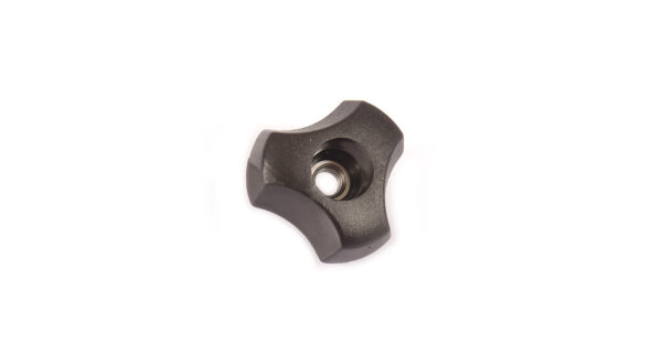M6 Plastic Knob Nut (Stainless Steel Nut) (2 Pack)
