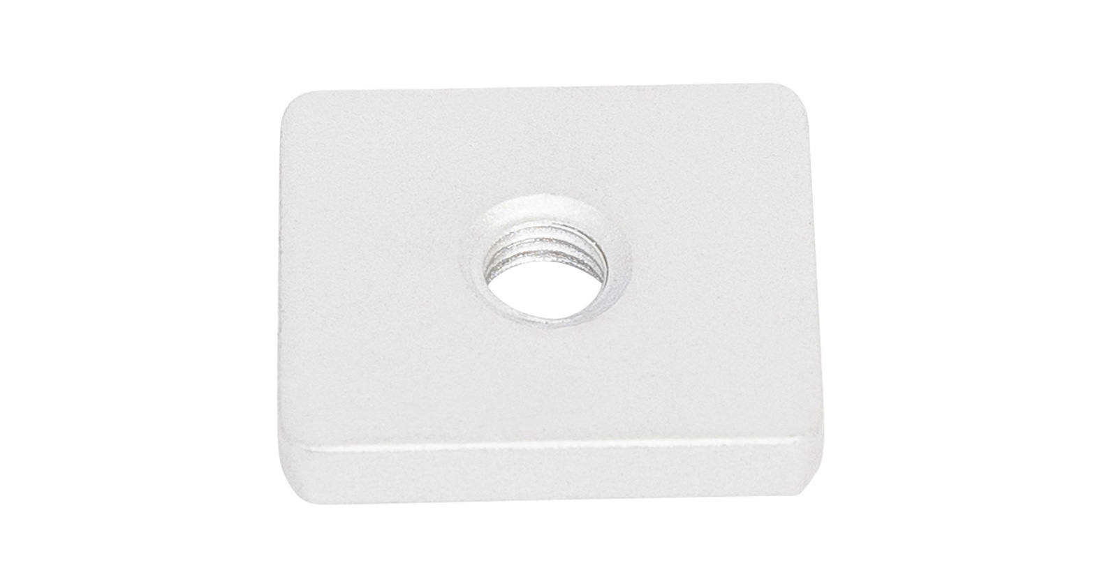 M6 24mm x 21mm x 4mm NUT (GALVANISED) (4 PACK)