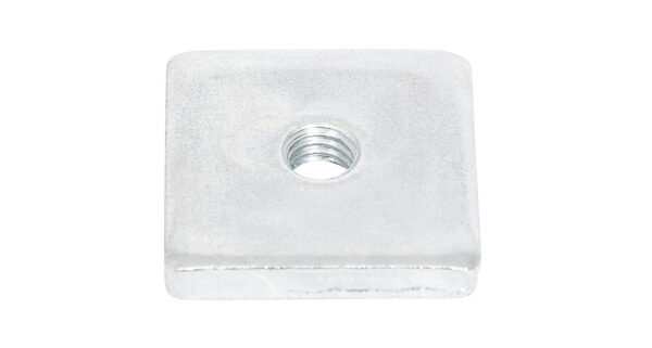 M6 24mm x 24mm x 4mm NUT (GALVANISED) (4 PACK)