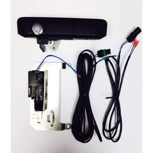 Pop & Lock Tailgate Lock – Toyota Tacoma Smart Lock Combo BOLT®-Silver Sky MetallicTailgate Lock