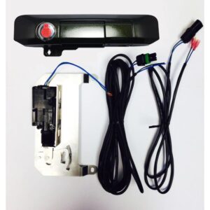 Pop & Lock Tailgate Lock – Toyota Tacoma Smart Lock Combo Standard-Barcelona RedTailgate Lock