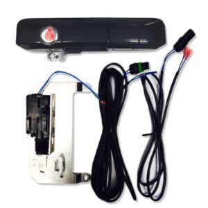 Pop & Lock Tailgate Lock – Toyota Tacoma Smart Lock Combo Standard-Super WhiteTailgate Lock