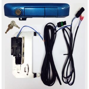 Pop & Lock Tailgate Lock – Toyota Tacoma Smart Lock Combo Standard-Silver Sky MetallicTailgate Lock