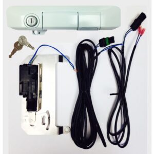 Pop & Lock Tailgate Lock – Toyota Tacoma Smart Lock Combo Standard-Magnetic Gray MetallicTailgate Lock
