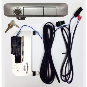 Pop & Lock Tailgate Lock – Toyota Tacoma Smart Lock Combo Standard-Gloss Black: Code J202Tailgate Lock