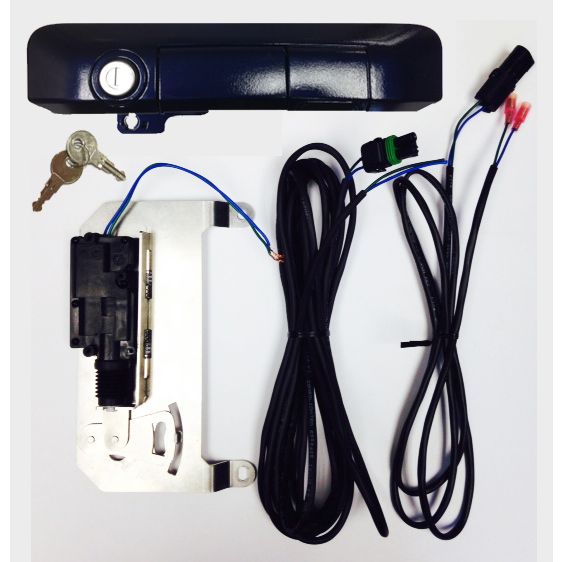 Pop & Lock Tailgate Lock – Toyota Tacoma Smart Lock Combo Standard-Blue RibbonTailgate Lock