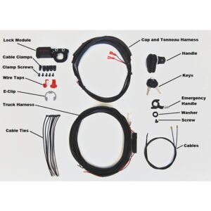 Pop & Lock Tailgate Lock – Keyless Entry Kit
