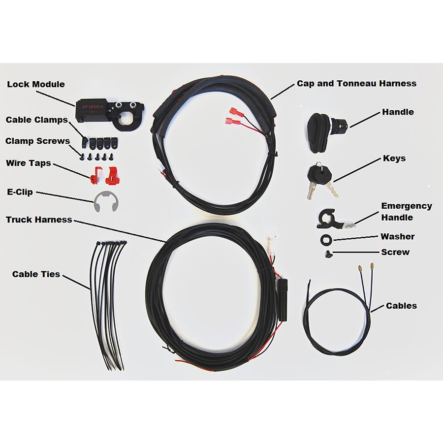 Pop & Lock Tailgate Lock – Keyless Entry Kit