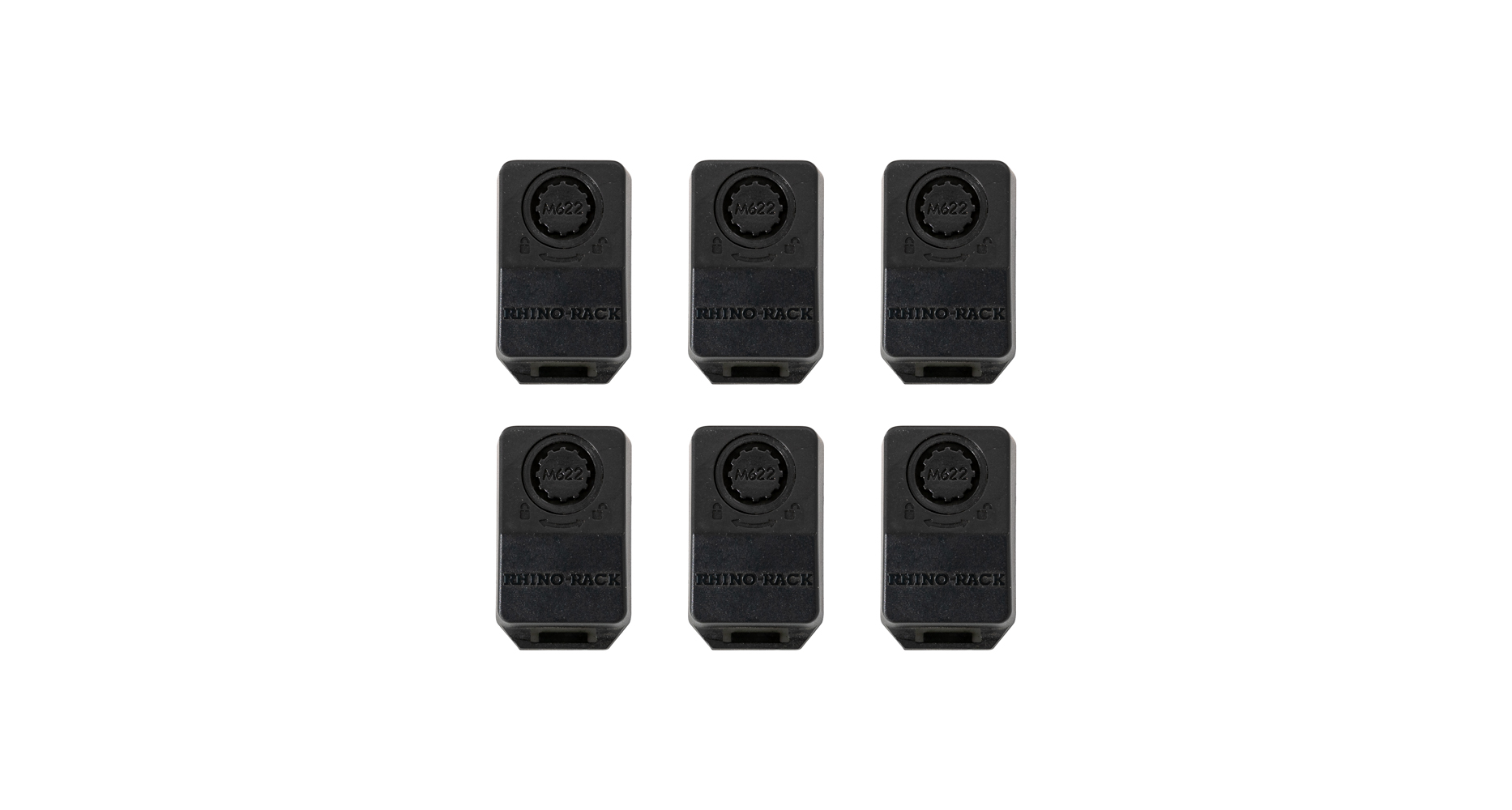 Serrated nut and additional secure core locking covers for Reconn-Deck Bars