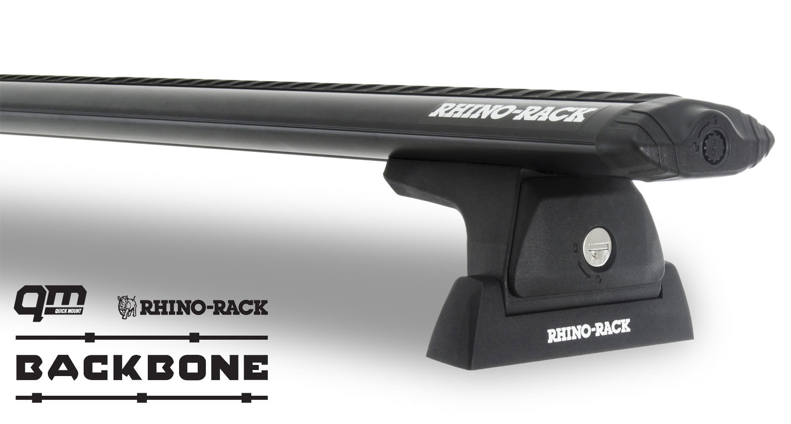Vortex RLT600 Black 2 Bar Rhino-Rack Backbone Roof Rack