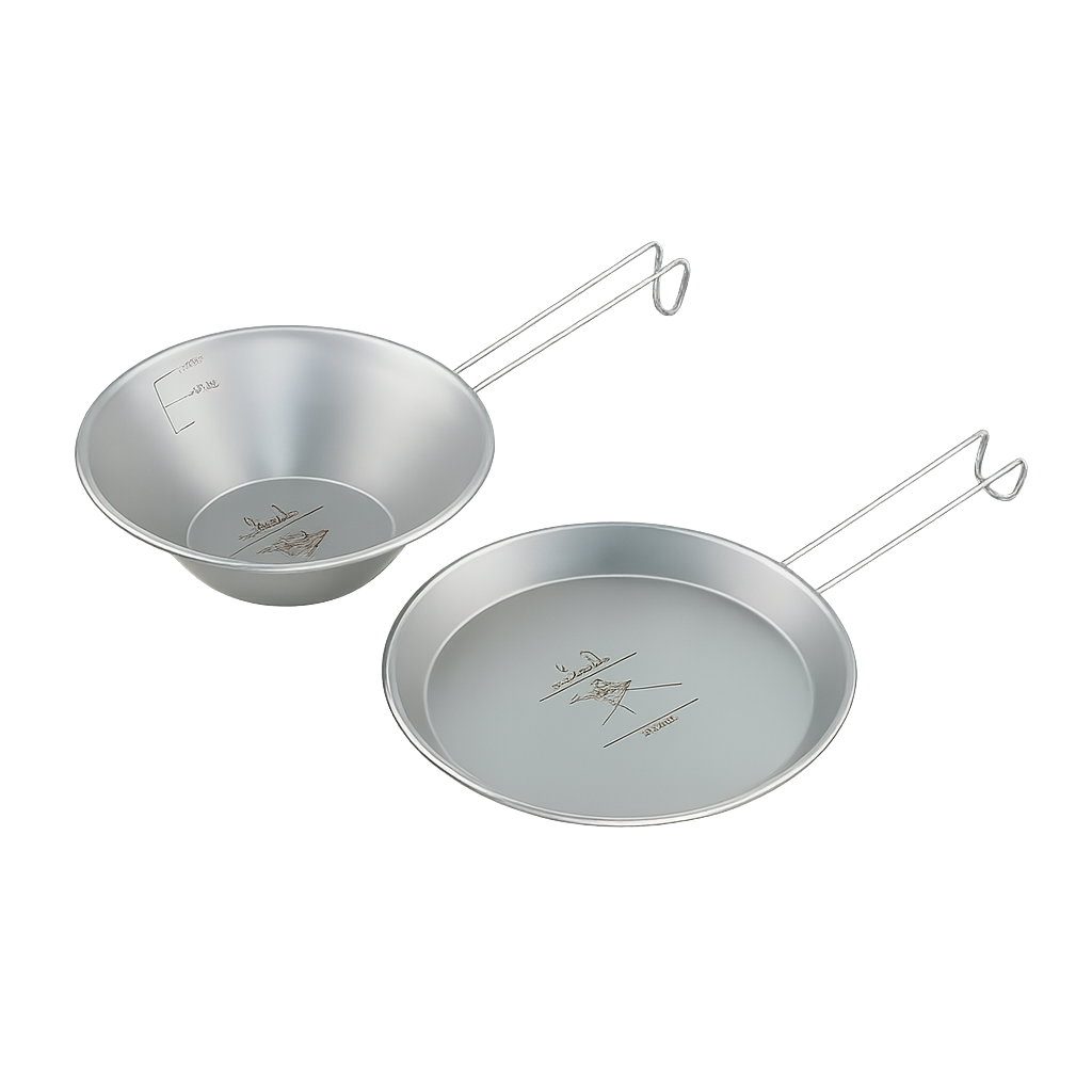 Winnerwell® Stainless Steel Sierra Cup Bowl & Plate Set SKU 910497