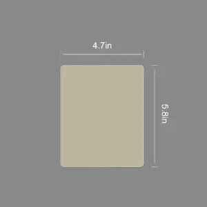 4.7"x 5.8" Glass Replacement for WoodlanderPlus External Air SKU 910451
