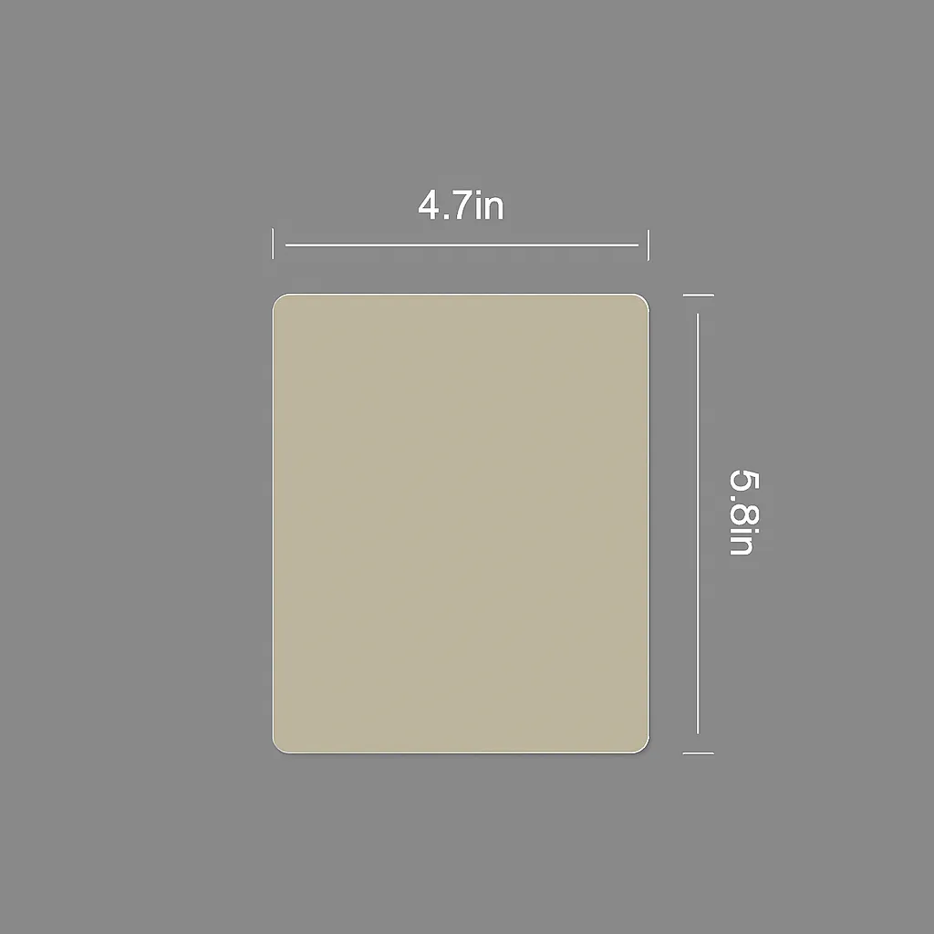 4.7"x 5.8" Glass Replacement for WoodlanderPlus External Air SKU 910451