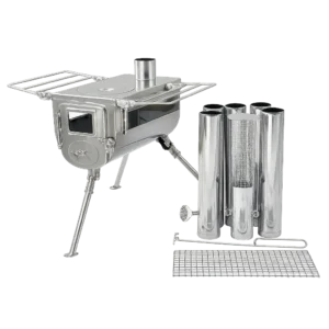 Winnerwell® Woodlander Double View 1G S-sized Cook Camping Stove SKU 910259