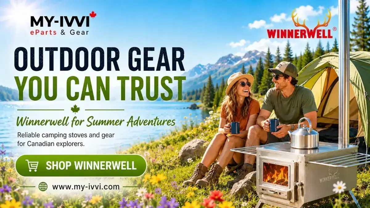 Winnerwell outdoor gear for summer camping adventures in Canada from MY-IVVI eParts & Gear